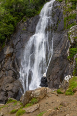 Aber waterfall in the Noth Wales mountains