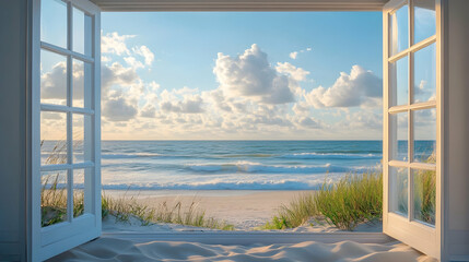 Stunning View of Sandy Beach and   1483B