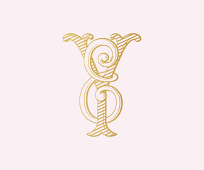EY, YE, logo EY, Letter EY,  Monogram EY, Wedding Monogram, Wedding Logo, Logo Design , Monogram Vintage