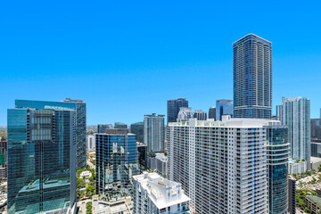Obraz premium View of Brickell Miami