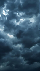 storm clouds in the sky