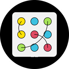 Sewing single icon vector illustration