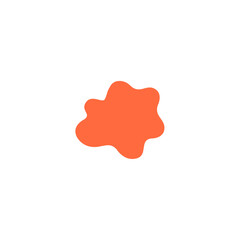 Abstract groovy funky shape elements 