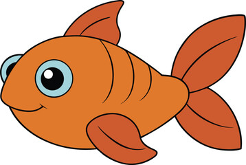 rocky ray   cartoon fish on white background   fff.eps