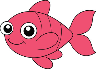 wavy wanda   cartoon fish on white background   ff.eps