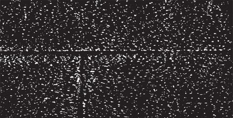 Rough black and white texture vector. Distressed overlay texture. Grunge background. Abstract textured effect. Vector Illustration. Black isolated on white background. EPS10