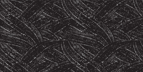 Rough black and white texture vector. Distressed overlay texture. Grunge background. Abstract textured effect. Vector Illustration. Black isolated on white background. EPS10