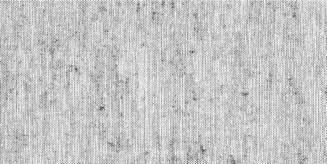 Vector fabric texture. Distressed texture of weaving fabric. Grunge background. Abstract halftone vector illustration. Overlay to create interesting effect and depth. Black isolated on white. EPS10.