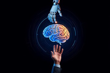 AI and Human Collaboration Exploring the Future of Artificial Intelligence and Human Brain Synergy