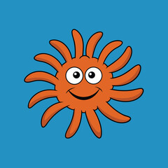 sea anemone   .eps