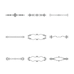 Decorative Dividers and Frames Collection