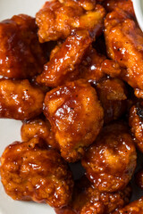 Homemade Boneless Barbecue Chicken Wings