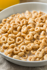Healthy Round Oat Breakfast Cereal
