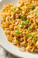 Simple Healthy Asian Soy and Scallion Noodles