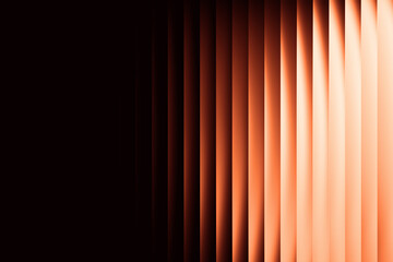 White, yellow, and orange translucent glass gradient on a dark background. Suitable for tech...