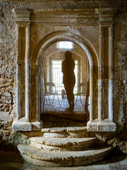 ruined monastery of Santa María de Rioseco belonging to the Cistercian order