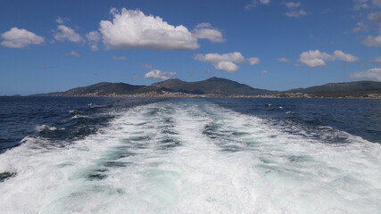 traversée de la baie d’Ajaccio