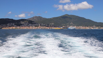 traversée de la baie d’Ajaccio