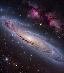 Fototapeta premium space background with stars