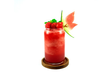 Summertime Splash, Refreshing Watermelon Wave Juice