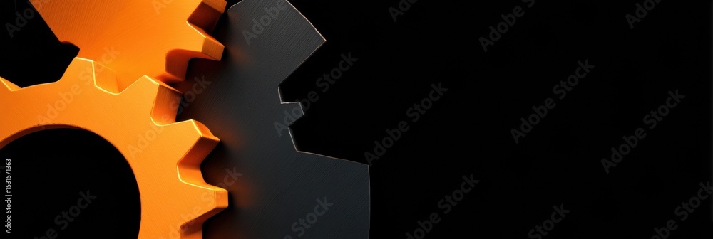 Poster Broken Loading Wheel With Jagged Design and Open Right Section Representing Digital Malfunction