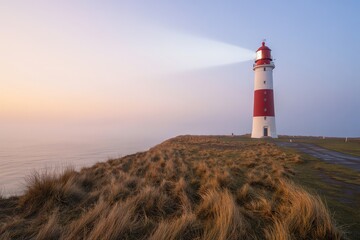 Coastal Fog Lighthouse