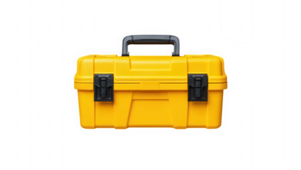 Yellow Tool Storage Box