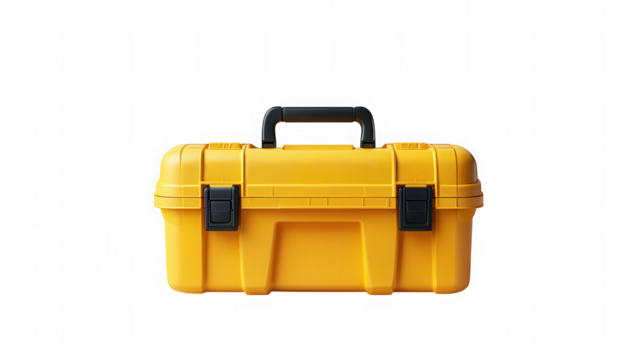 Yellow Tool Storage Case