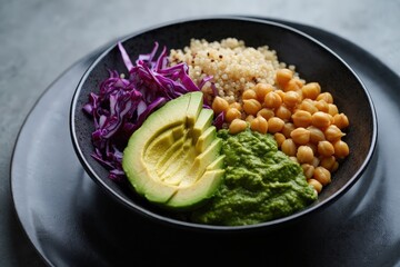 Modern Vegan Flatlay