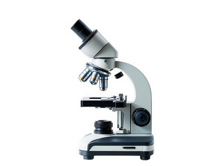 High-Resolution Image of a Compound Light Microscope for Scientific Research and Education