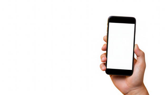 Hand Holding Smartphone