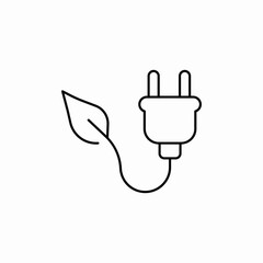 eco supply icon sign vector