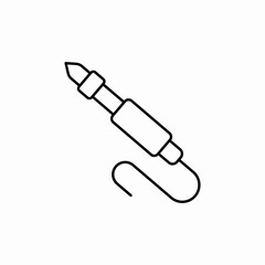 wire tool icon sign vector