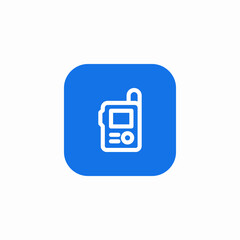 communication device icon sign vector