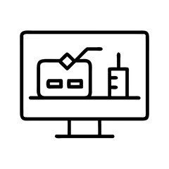 Computer screen displaying soda and snack items with checkmark