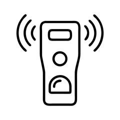 Infrared sensor device with signal waves in a minimal design  