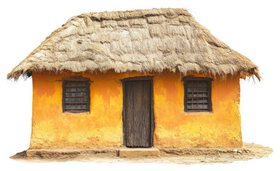 PNG African house architecture village rural.