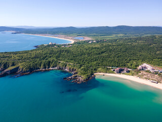 Fototapeta premium Black Sea coast near Smokinya Beach, Bulgaria