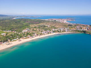 Fototapeta premium Black Sea coast near Smokinya Beach, Bulgaria
