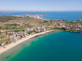 Fototapeta premium Black Sea coast near Smokinya Beach, Bulgaria