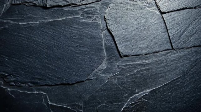 Textured Slate Background: A dark slate background, showcasing its intricate natural texture and subtle shades for adding organic depth to designs.