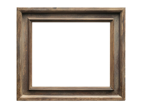 PNG Rectangle vintage picture framed mockup art painting display.