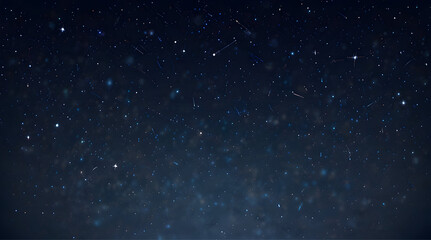 Obraz premium A starry night background with a dark blue gradient sky, scattered twinkling stars, slight glow around constellations, minimal and vast