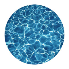 PNG Water in a pool surface water design circular.