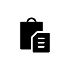 paste, duplicate button icon vector