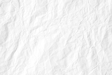 white crumpled background paper material texture