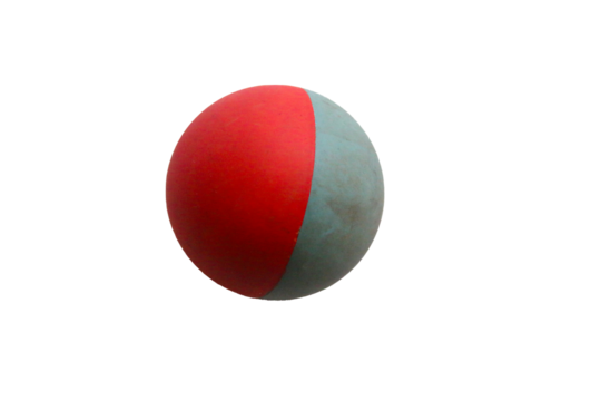 Colourful ball isolated