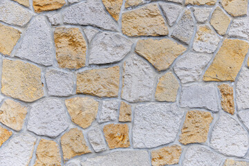 Richly Textured Stone Wall Background Suitable for Professional Architectural Design Projects
