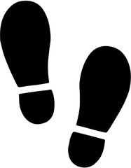 black and white sneakers,Human walking footprints shoes and shoe sole funny feet footsteps paws people. vector footsteps icon or sign for print, isolated on white background