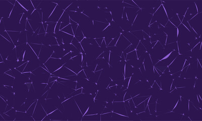 This image features an abstract digital network with interconnected glowing nodes and lines forming a complex technological web against a dark background, symbolizing data connections